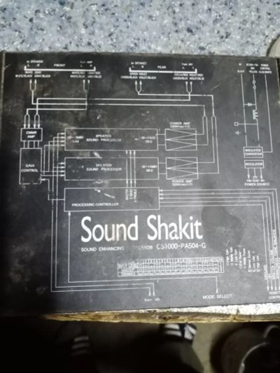 Лот: 16945034. Фото: 1. Звуковой процессор Sound Shakit... Усилители