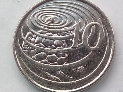 Лот: 17845138. Фото: 1. Монета Каймановых островов 10... Австралия и Океания