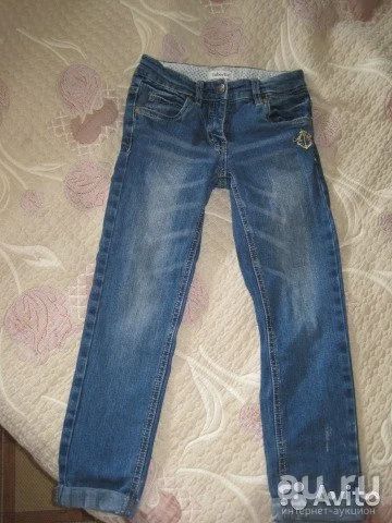 Лот: 5990758. Фото: 1. джинсы для девочки. Брюки, шорты, джинсы