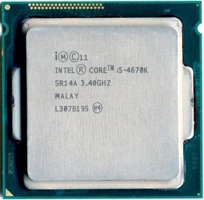 Лот: 17944545. Фото: 1. Intel i5-4670K 4-х ядерный LGA... Процессоры