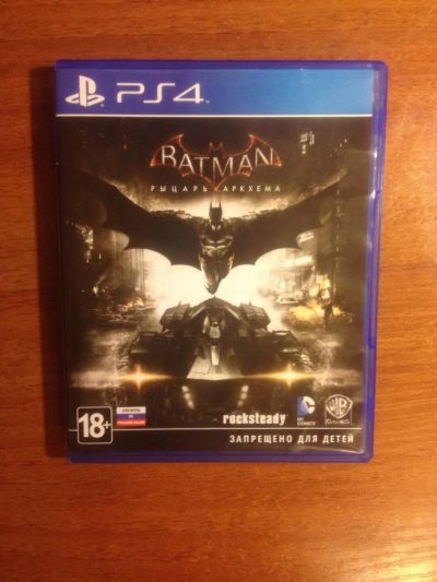 Лот: 6718679. Фото: 1. Диск Batman Arkham Knight PS4... Игры для консолей