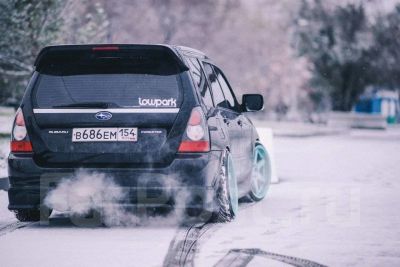 Лот: 12743248. Фото: 1. Спойлер Subaru Forester SG5 (SYMS... Кузов