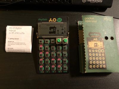 Лот: 20267654. Фото: 1. PO-12 rhythm pocket operator teenage... Клавишные