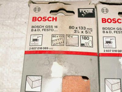 Лот: 6757469. Фото: 1. Шлифовальный лист BOSCH. Расходные материалы, сменные насадки