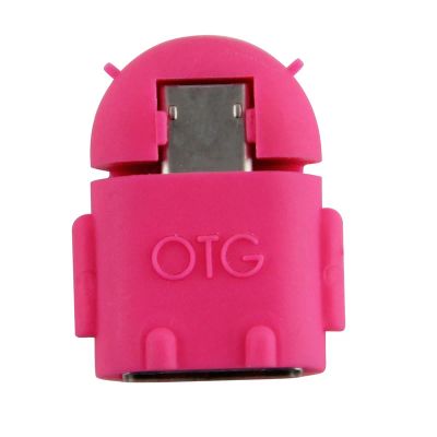 Лот: 9992281. Фото: 1. OTG переходник USB - micro USB... Дата-кабели, переходники