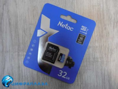 Лот: 20679694. Фото: 1. 32Gb карта памяти Netac microSD... Карты памяти