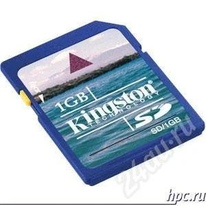 Лот: 555107. Фото: 1. Флешка SD на 1 GB. USB-флеш карты