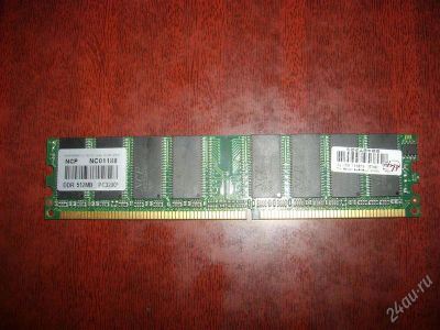 Лот: 976754. Фото: 1. 512Mb DDR PC3200 DIMM за 300руб... Оперативная память