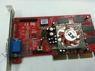 Лот: 5149641. Фото: 1. GeForce 2MX 400 32Mb. Видеокарты