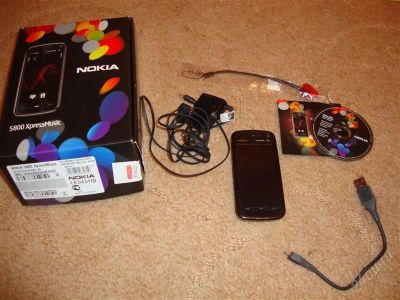 Лот: 1081833. Фото: 1. телефон Nokia 5800 XM. Кнопочные мобильные телефоны