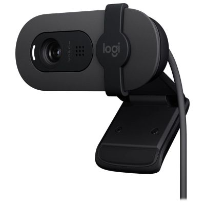 Лот: 24445089. Фото: 1. Веб-камера Logitech Brio 100 Graphite... Веб-камеры