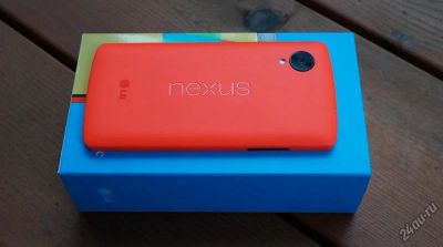 Лот: 6162850. Фото: 1. Nexus 5 (Редкий Неоново Красный... Смартфоны