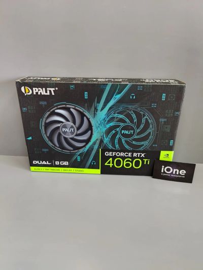Лот: 20724297. Фото: 1. RTX 4060 Ti 8Gb Palit (Новая). Видеокарты