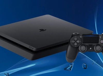 Лот: 10770744. Фото: 1. PlayStation 4 slim 1TB ps4. Консоли