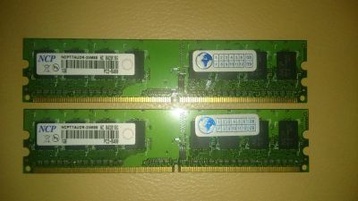 Лот: 6889564. Фото: 1. Оперативная память NCP 1Gb DDR-II... Оперативная память