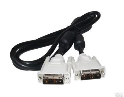 Лот: 15487961. Фото: 1. Кабель DVI-D to DVI-D 1.8 метра... Шлейфы, кабели, переходники