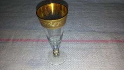 Лот: 7891083. Фото: 1. редкая рюмка с позолотой....предположительно... Другое (антиквариат)