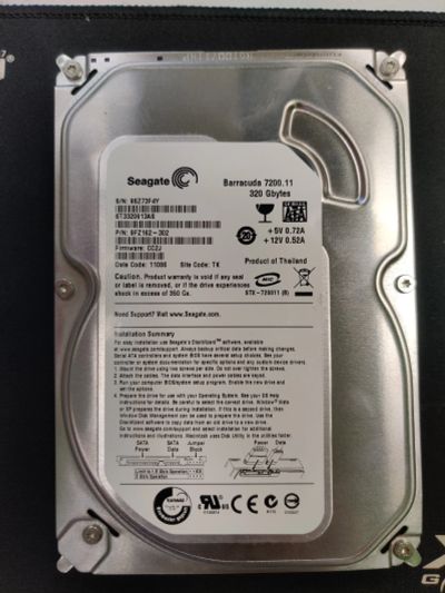 Лот: 18368697. Фото: 1. HDD жесткий диск 320 Gb Seagate... Жёсткие диски (HDD)