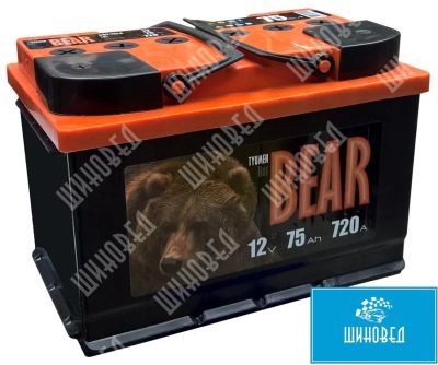 Лот: 6526367. Фото: 1. Аккумулятор Тюмень BatBear 75... Аккумуляторы