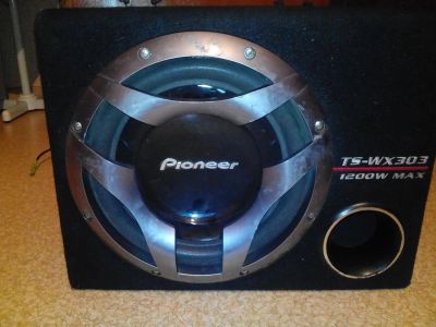 Лот: 4711066. Фото: 1. Сабвуфер Pioneer TS-WX303. Сабвуферы