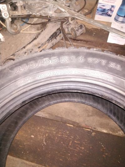 Лот: 18209365. Фото: 1. Nokian Hakkapeliitta 7 215/55... Шины