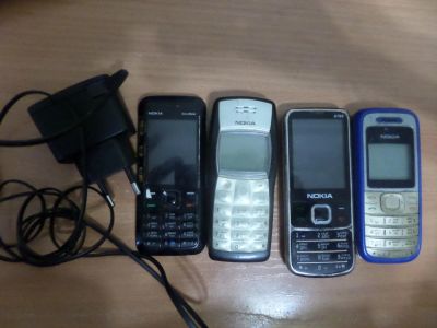 Лот: 7615248. Фото: 1. Сотовые телефоны Nokia одним лотом... Кнопочные мобильные телефоны