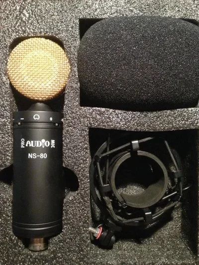 Лот: 9990124. Фото: 1. Микрофон Pro audio NS-80 состояние... Студийные микрофоны, радиомикрофоны и радиосистемы