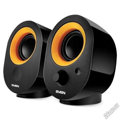 Лот: 5363720. Фото: 1. Колонки Sven 316 5W 2.0 USB Black... Акустические системы