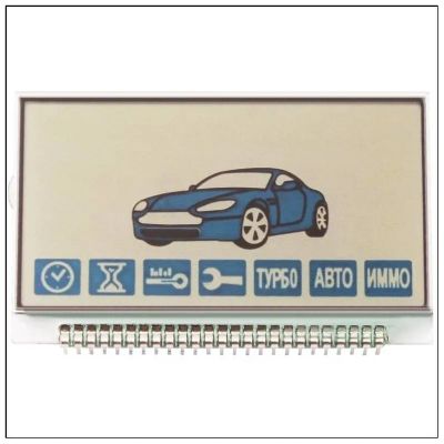 Лот: 19628926. Фото: 1. Экран LCD брелка StarLine A93... Автомобильные сигнализации