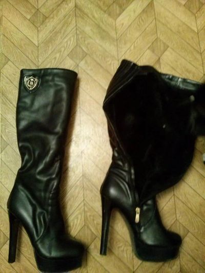 Лот: 4684934. Фото: 1. зимние сапожки 39р. Сапоги