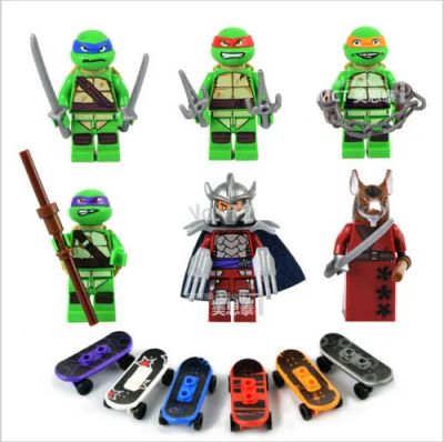 Лот: 4317961. Фото: 1. Черепашки-ниндзя tmnt фигурки... Конструкторы