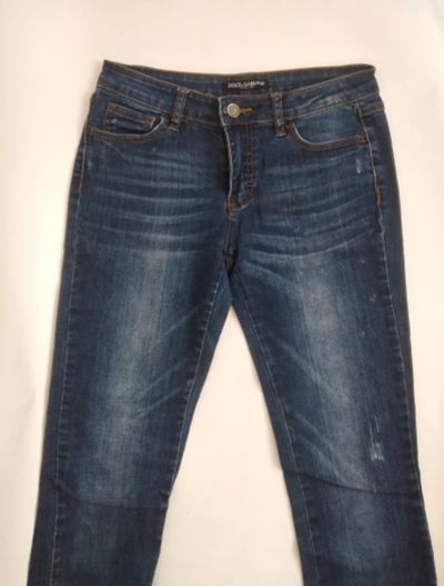Лот: 20867043. Фото: 1. Джинсы dolche gabbana 40. Джинсы