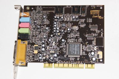Лот: 10848009. Фото: 1. Creative Sound Blaster Live SB0220. Звуковые карты