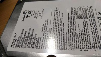 Лот: 15074426. Фото: 1. Ремонт винчестера Barracuda Seagate... Жёсткие диски (HDD)