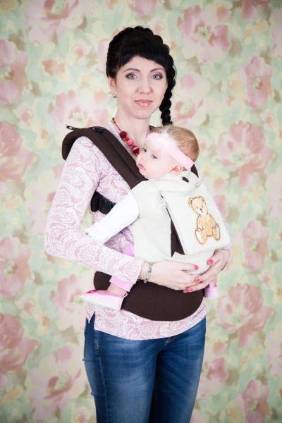 Лот: 3965563. Фото: 1. слингорюкзак Amaeru. Слинги, эрго рюкзаки, переноски