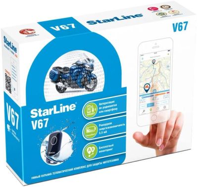 Лот: 21167459. Фото: 1. Starline Moto V67 (2 sim) мото... Автомагнитолы