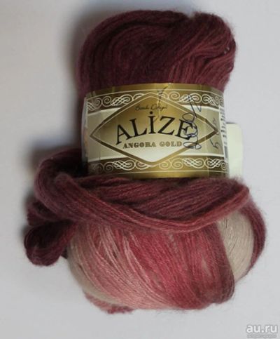 Лот: 11187355. Фото: 1. Пряжа Alize angora gold 100г-550м... Ткани, нитки, пряжа