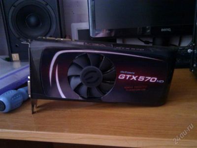 Лот: 2293698. Фото: 1. Evga GTX570 срочно продам. Видеокарты