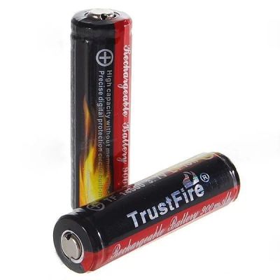 Лот: 10317657. Фото: 1. Аккумулятор Li-ion TrustFire формфактора... Батарейки, аккумуляторы, элементы питания