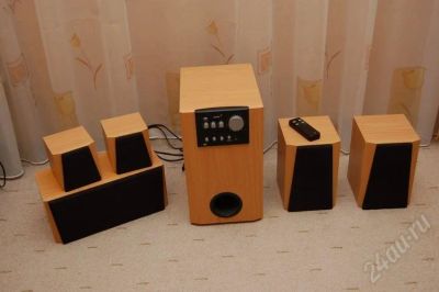 Лот: 222511. Фото: 1. Акустика Genius SW-5.1 Home Theater... Акустические системы