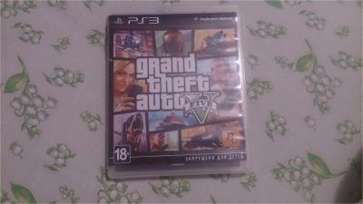 Лот: 9798392. Фото: 1. Игра GTA5 на PS3. Игры для консолей