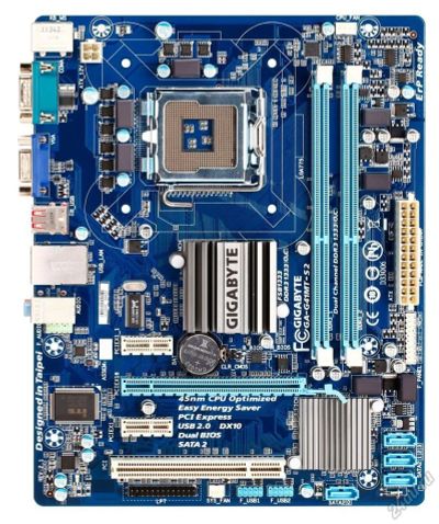 Лот: 6614608. Фото: 1. Gigabyte GA-G41MT-S2 Rev 1.3... Материнские платы
