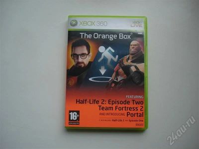Лот: 381065. Фото: 1. the orange box для xbox 360. Игры для консолей