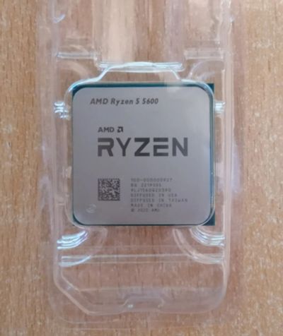 Лот: 21450035. Фото: 1. Процессор AMD Ryzen 5 5600 (гарантия... Процессоры