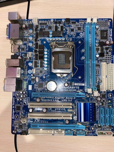 Лот: 22153512. Фото: 1. Материнская плата Socket LGA1156... Материнские платы