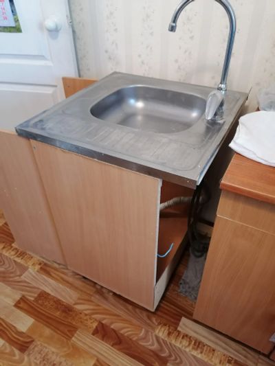 Лот: 21589168. Фото: 1. мойка нерж. для кухни с тумбой. Мойки кухонные