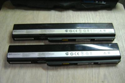 Лот: 14732957. Фото: 1. 2 акб от ноутбука Asus K52. Аккумуляторы