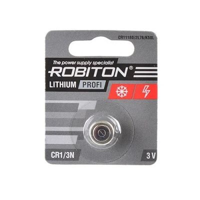 Лот: 8156348. Фото: 1. Батарейка Robiton CR1/3N ( для... Батарейки, аккумуляторы, элементы питания