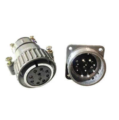 Лот: 24562837. Фото: 1. Авиационный разъем P32K11Q 10pin. Разъёмы