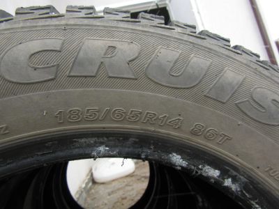 Лот: 6223739. Фото: 1. 2 колеса bridgestone ice cruiser... Шины